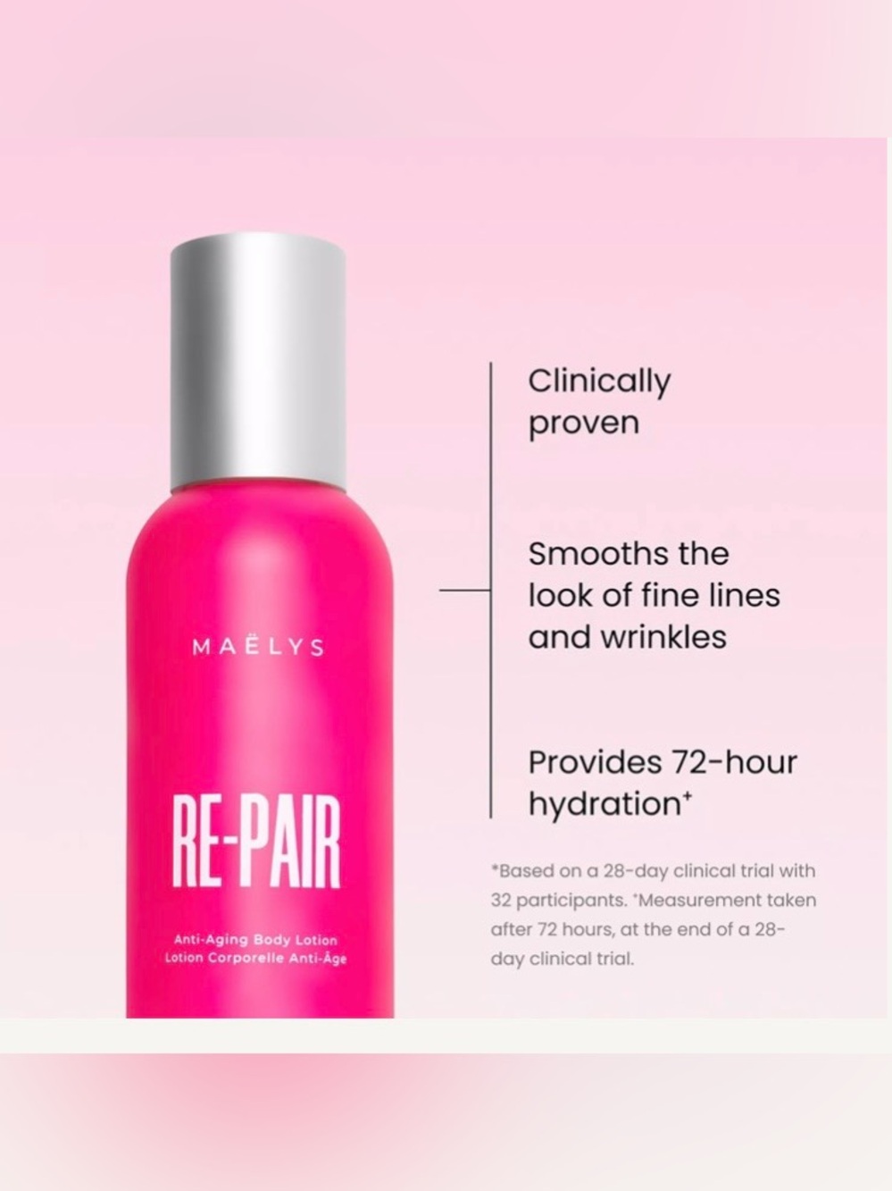 MAËLYS RE-PAIR Anti-Aging Body Lotion - NIB - Picture 3 of 8